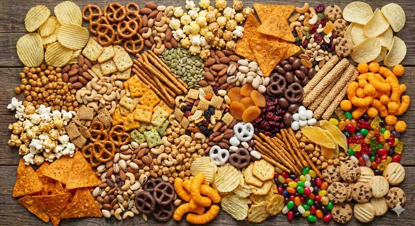 snacks y aperitivos